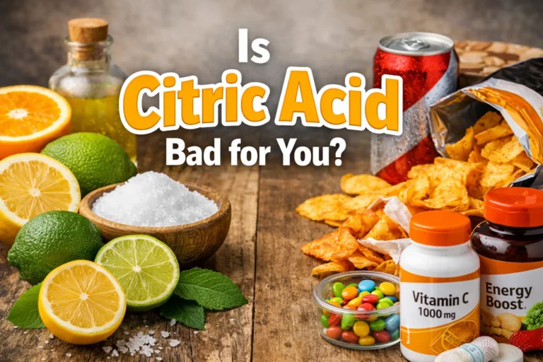 is citric acid bad for you