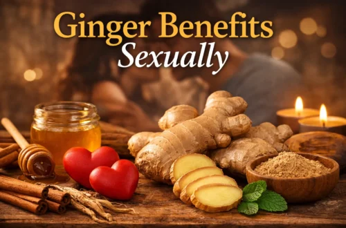 ginger benefits sexually