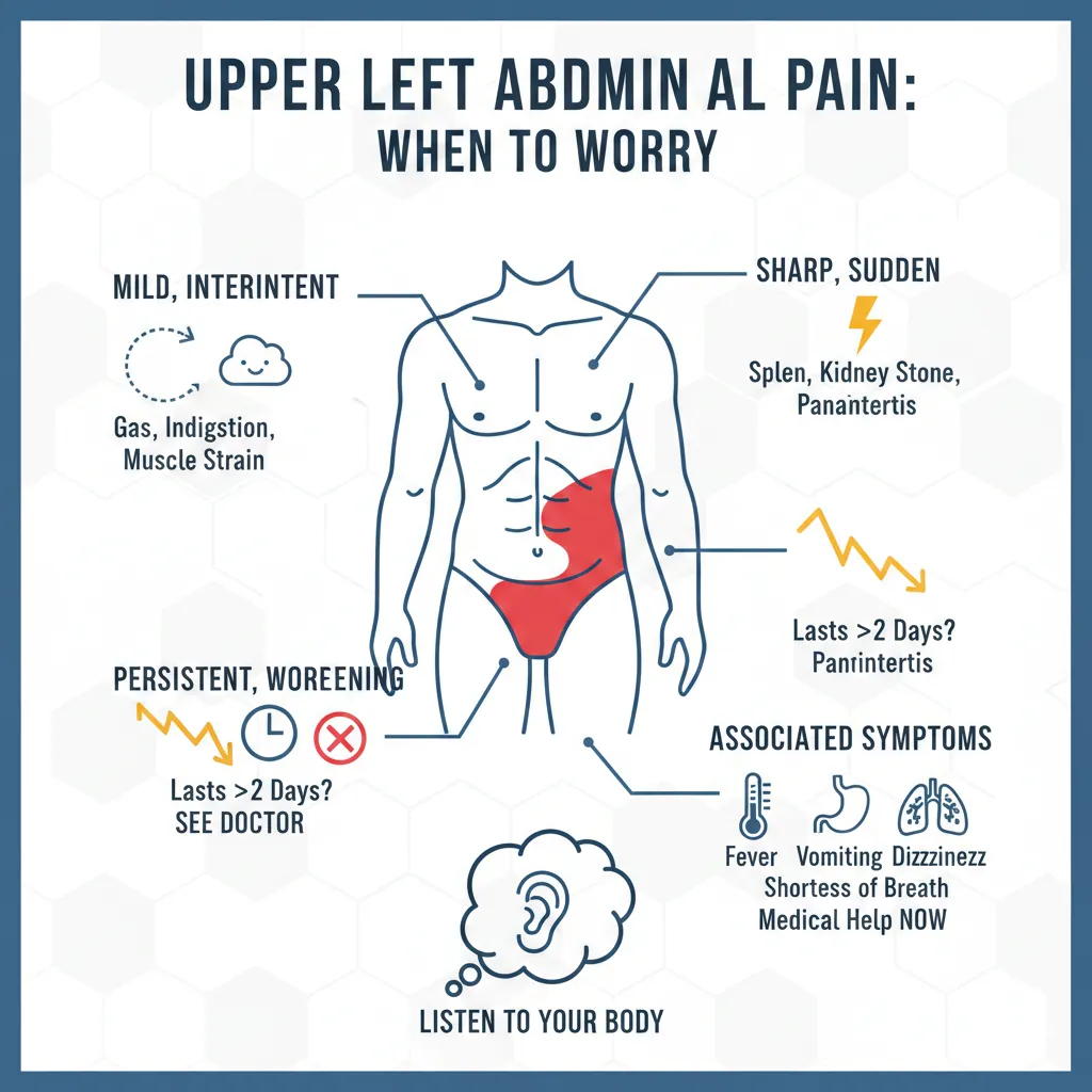 How to Recognize Serious Upper Left Abdominal Pain