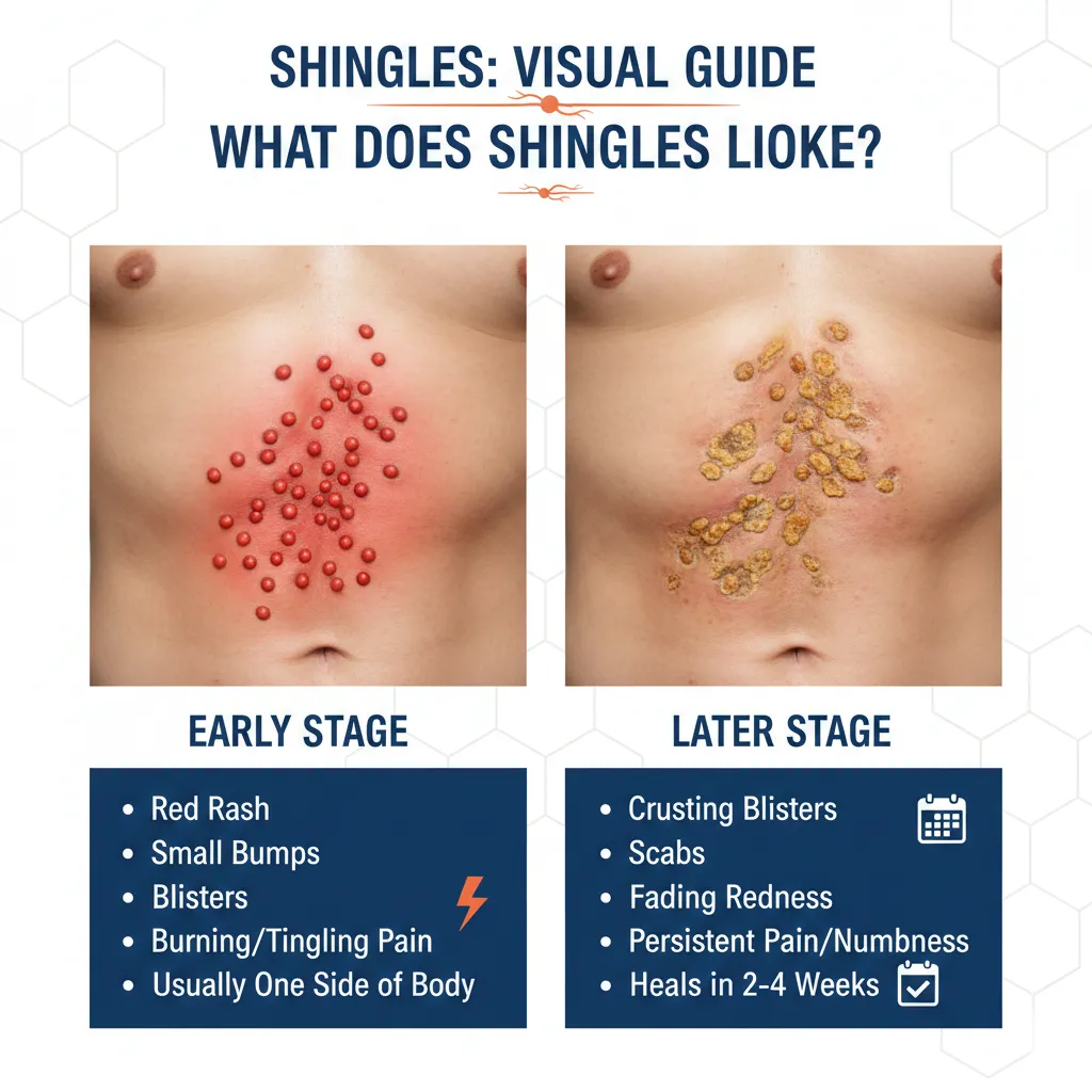 What the Shingles Rash Actually Looks Like