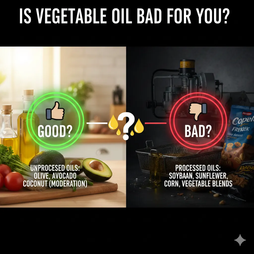 is vegetable oil bad for you