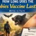 how long does rabies vaccine last